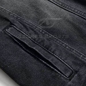 Chaqueta de Mezclilla para Hombre, Estilo Moderno, Corte Ajustado, Manga Larga, Atuendo Urbano, Chaqueta de Mezclilla Informal, Corte Ajustado, Manga Larga, Estilo Urbano - Product Image 5