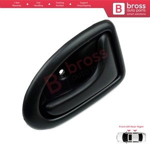 Manija Interior Derecha Negra Tipo Varilla BDP78 para Clio 2, Scenic, Megane 1, Trafic, Master 2, Mascott, Logan 1, Movano, Vivaro A, Intersta - Product Image 2