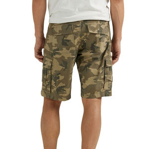 Pantalones cortos informales de algodón para hombre de alta calidad 100% lienzo patrón sólido 3D bordado cintura media cordón pantalones calientes al por mayor - Product Image 2