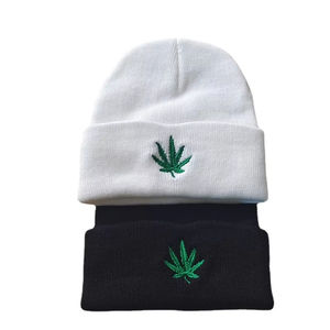 Chapeau en laine d'érable d'hiver tendance et respirant, mode de plein air, hip-hop, danse de rue, chapeau tricoté chaud pour hommes et femmes - Product Image 6