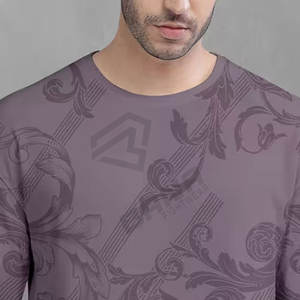 Fabricant de t-shirts streetwear T-shirts surdimensionnés en coton uni vierge de qualité supérieure T-shirts pour hommes - Product Image 5