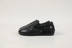 รองเท้าหนังเด็ก2024ฤดูใบไม้ผลิฤดูใบไม้ร่วงสีดำรองเท้านักเรียนหญิงพื้นนุ่มอเนกประสงค์สำหรับเด็กเจ้าหญิง - Product Image 4