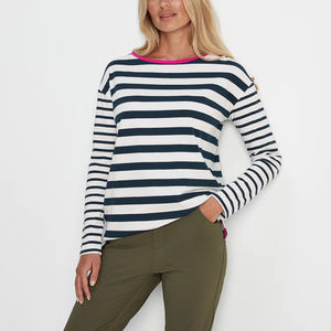 T-shirts à manches longues, vêtements décontractés essentiels pour tous les jours, légers, doux, 100% coton, respirants - Product Image 1