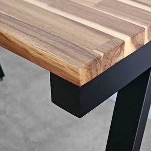 A Solid Wood Acacia Wood Gaming <b>Desk</b> for Home Office and Hotels Portable and Bamboo Standing <b>Desk</b> - Product Image 6