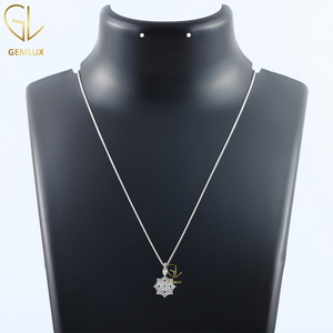 High Quality New Design VVS Lab Grown <b>Diamond</b> Pendant <b>Necklace</b> for Women for Weddings Fine Chains <b>Necklaces</b> - Product Image 2