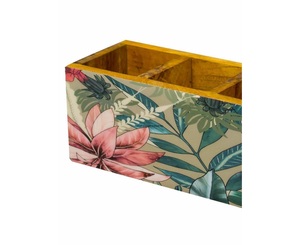 Organisateur de couverts en MDF fait à la main pour table de cuisine boîte de rangement décorative avec prix de vente bon marché pour outils à main - Product Image 2