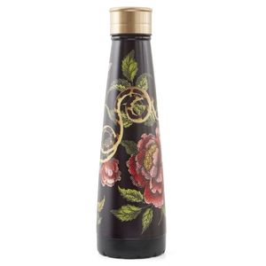 Ethnic copper water bottle with floral printed work pattern represents traditional Indian culture beauty and health benefits - Product Image 3