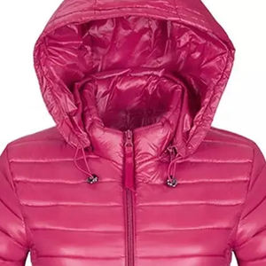 Chaqueta acolchada ecológica para mujer, venta al por mayor, ropa de invierno para exteriores en poliéster duradero - Product Image 4