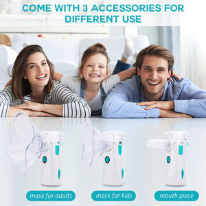 Fitconn ถ้วยยา <span class=keywords><strong>nebulizer</strong></span> แบบพกพาพร้อมอุปกรณ์ทดแทน - Product Image 3