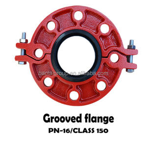 Raccordi Scanalati in Ghisa Duttile, Raccordi per Tubi, Giunto Flessibile, Flangia Scanalata, Gomito per Antincendio - Product Image 3