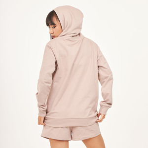 2024 Design professionnel femmes décontracté français éponge ensemble de vêtements écologiques séchage rapide tissu respirant à capuche et pantalon court - Product Image 4