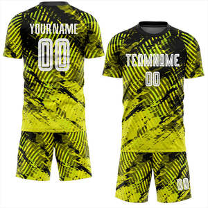 Ensemble de football personnalisé en sublimation intégrale pour hommes et femmes, tissu léger et doux, maillot de football confortable, 100% polyester - Product Image 1
