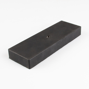 Sistema magnetico gommato 175x60x21mm con filettatura interna - Product Image 1