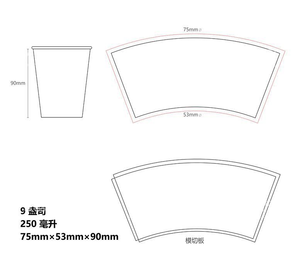 เครื่องตัดกระดาษอัตโนมัติสำหรับทำถ้วยกระดาษแบบใช้แล้วทิ้ง พร้อมระบบรวบรวมผลิตภัณฑ์อย่างเป็นระเบียบ - Product Image 5
