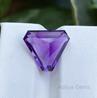 Améthyste africaine naturelle Trillion Triangle Pierres précieuses en vrac Jaipur Fabricant Prix de gros Fabrication de bijoux 1mm à 50mm Violet