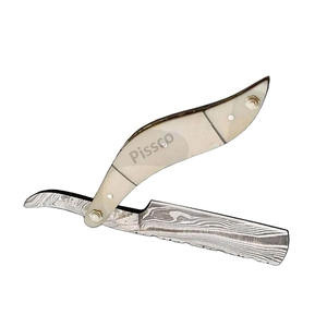 Rasoir pliant en acier inoxydable pour la coupe de cheveux, outil de barbier pour salon, rasoir droit en acier inoxydable - Product Image 5