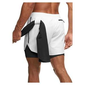 100% Polyester Hommes High Street Gym Athletic Gear Personnalisé Tendance 5 Pouces Active Wear Mesh Shorts Respirant Séchage Rapide - Product Image 4