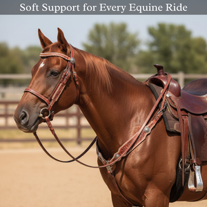 Coraza ecuestre occidental hecha a mano con precio competitivo Accesorio de equitación con cuentas coloridas - Product Image 2