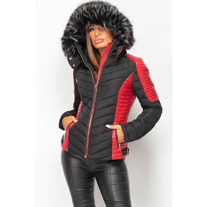 Women's Winter Warm Puffer <b>Jacket</b> Waterproof Solid Color Full Zipper Up Casual Wear Clothing Woman Puffer <b>Jacket</b> - Product Image 1