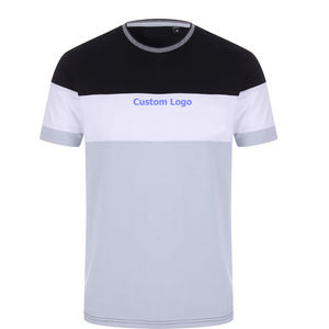 เสื้อยืดคอกลมแขนสั้นสำหรับผู้ชายเสื้อยืดคอกลมทรงเข้ารูปแบบคลาสสิก - Product Image 5