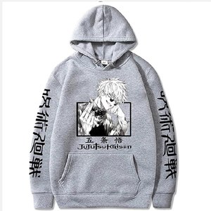 Sweat à capuche en coton avec logo anime en relief de haute qualité sweat-shirt à capuche surdimensionné personnalisé impression 3d sweat à capuche en relief pour hommes - Product Image 5