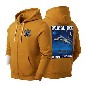 Sweat à capuche personnalisé écologique pour homme, imprimé graphique, impression en relief, coton biologique, tricoté, teinture unie, vêtements durables - Product Image 1