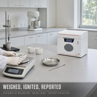Analyseur industriel entièrement automatique YX-GYFX7707, testeur de teneur en eau volatile de la cendre de charbon à 36 échantillons avec connexion LIMS