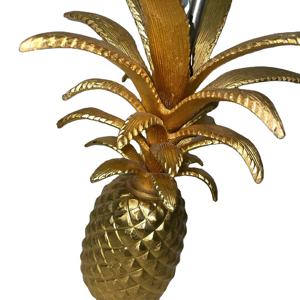 Vase moderne en métal de rangement ananas or aluminium laiton cuivre pour la décoration de la maison sur le sol ou sur la table aluminium laiton cuivre - Product Image 1