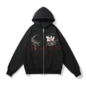 Sudaderas con capucha bordadas de manga larga para hombre de último diseño 100% algodón transpirable fácil de moda para adultos para invierno - Product Image 2