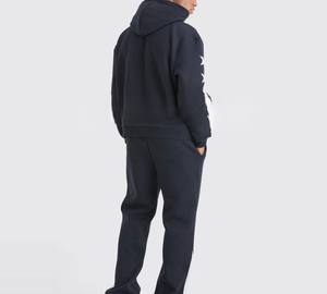 Chándal OEM con estampado de abullonado para hombre, ropa deportiva cómoda transpirable, chándal con estampado de abullonado para hombre a precio barato de alta calidad - Product Image 4