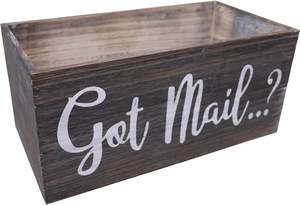 Boîte aux lettres pour courrier, organisateur de courrier de ferme, plateau organisateur de courrier, accessoires de bureau, organisateur de bureau, décor de boîtes à lettres - Product Image 6