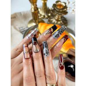 Crimson <b>Noir</b> Dark Romance Edition Press on Nail - Product Image 3