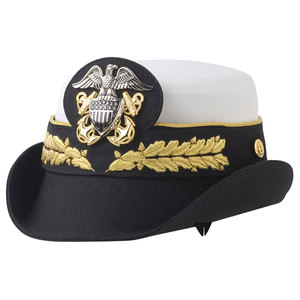 Gorra de capitán Oficer multicolor de alta calidad hecha en lana Gorras de Oficial Sombreros con tela de alta calidad Gorra de Oficial ajustable - Product Image 2