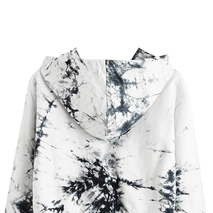 Nouvelle tendance de haute qualité femmes coton français éponge coupe ouverture décontracté sweat à capuche Streetwear sweat uni sweats à capuche personnalisés - Product Image 5