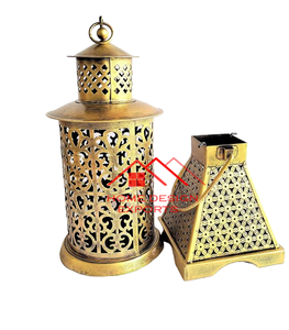 Linterna colgante de Metal con acabado antiguo rústico de Venta caliente a precio mayorista Linterna de Metal de Venta caliente - Product Image 6