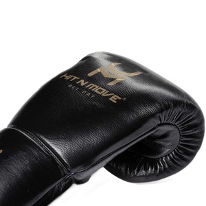 Premium Quality Custom Made Lace-Up Boxing Training <b>Gloves</b> Genuine Cowhide Leather Anti-UV Full Finger Lightweight <b>Moisture</b> - Product Image 6