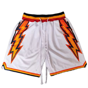 Factory Wholesale Stitched Breathable Plus Size Basketball Pocket Short Trending Season High Quality Reversible Basketball - Product Image 6