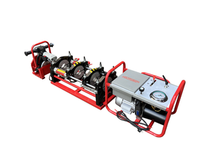 Machine de soudage par fusion à chaud pour tuyaux en plastique HDPE Polyfusion 40-160MM, 3.35KW 220V - Product Image 2