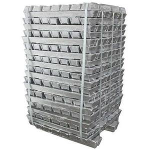 Lingote de aluminio 99,7 por ciento de pureza Premium suministrado a granel para fundición y fundición industrial de empresas de exportación de confianza - Product Image 1