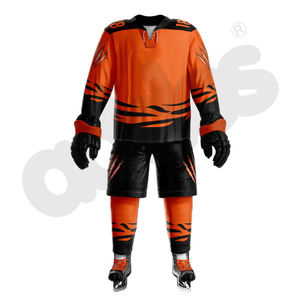 Jersey de hockey sobre hielo al por mayor logotipo personalizado y color jersey de hockey sobre hielo sublimado - Product Image 1