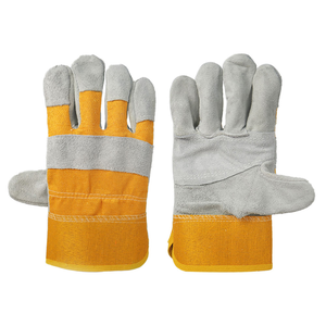 Guantes de Cuero Resistentes al Calor Personalizados, Guantes de Seguridad para Soldadura - Product Image 3