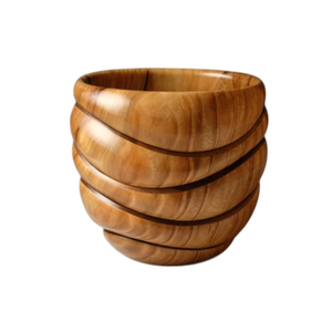 ชามไม้อะคาเซียขนาดใหญ่ทำด้วยมือชามใส่ผลไม้สไตล์บ้านไร่สมัยใหม่ชามเสิร์ฟไม้แกะสลักดีไซน์แบบกำหนดเองสำหรับตกแต่งผลไม้ - Product Image 6