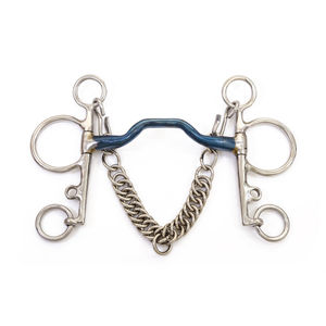 Venta al por mayor de acero inoxidable Full Cheek Snaffle Bit Boca Tack Premio Caballo Productos - Product Image 3
