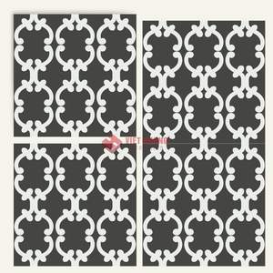 Carreaux en ciment 200x200 Carreaux hexagonaux faits à la main en grès émaillé pour murs décoratifs, crédence de cuisine et sols - Product Image 1