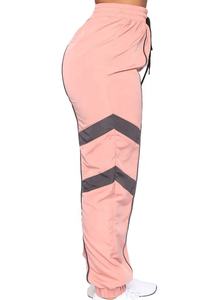 Nuevo Conjunto Deportivo Cortavientos de Poliéster para Gimnasio y Fitness, Chaqueta y Pantalones Cortavientos de Poliéster para Mujer - Product Image 4