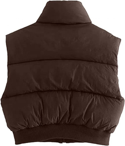 Chaleco Acolchado de Invierno de la Mejor Calidad, Chaleco Sin Mangas para Mujer, Impermeable, Transpirable, Ropa de Abrigo Cálida, Servicio OEM - Product Image 2