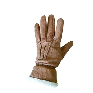 Gants en cuir chauds d'hiver de haute qualité pour hommes HMB-DG-121 Gants à la mode personnalisés pour une utilisation quotidienne et la conduite Prix - Product Image 5