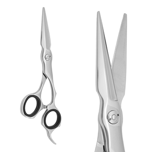 Tijeras de Peluquería Profesionales de Primera Calidad con Mango Elegante, Hoja Afilada de Acero Inoxidable, para Uso en Salón de Belleza y Barbería, para Diestros - Product Image 2