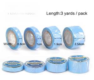Ruban de système capillaire Double face Walker Tape Ultra Hold Bandes d'extension de cheveux pour fermeture à lacet 0.8cm 3Yards/Roll Lace Front Wig Glue - Product Image 6