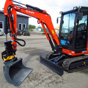 Miniexcavadora Kubota U27-4 con Motor EURO 5, Excavadora Compacta con Brazo Oscilante para Construcción, Paisajismo y Trabajos de Servicios Públicos - Product Image 1